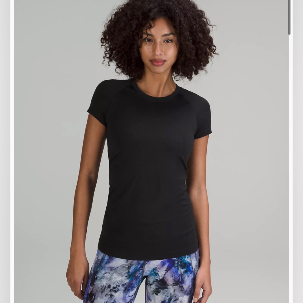 Lululemon Black swiftly tech short-sleeve shirt